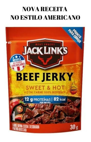 1 Beef Jerky Protein Snacks Carne Sweet & Hot Jack Links