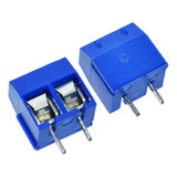 5x Pack Terminal Eléctrico Kf301- Azul 2 Pin