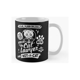 Taza Zoom Cat Abogado - No Soy Un Gato Calidad Premium