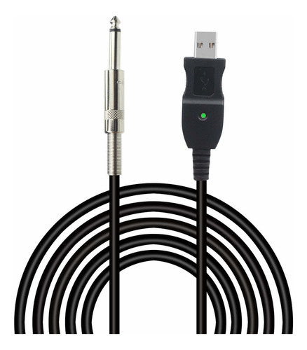 Weimeet Cable Usb Para Guitarra (macho A Macho De 0.250 i