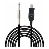 Weimeet Cable Usb Para Guitarra (macho A Macho De 0.250 i