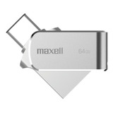 Pendrive Maxell 64gb Usb 3.0 Otg Conector Tipo C