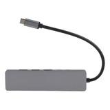 Divisor Usb C Hub 6 En 1 Pd De Carga Rápida 87 W