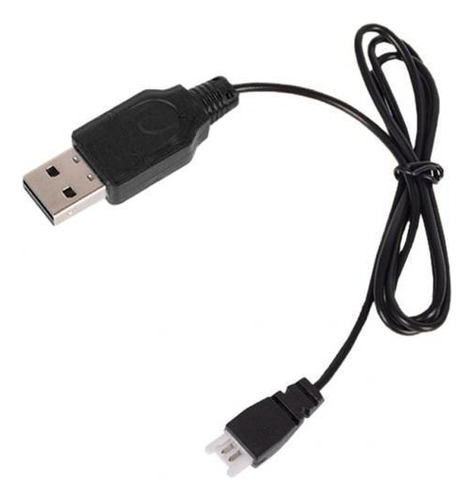 2 Cable Cargador De Batería Usb De 7v De Puerto Usb De 3,7