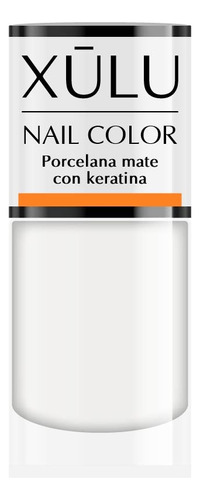 Porcelana Mate Base Y Protección Para Uñas Xúlu Z814 Color Natural