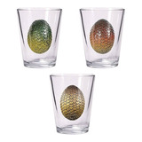 Game Of Thrones Dragon Egg Shot Glass Set