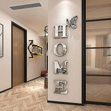 Doeean Home Sign Acrílico Espejo 3d Decoración De Pared Calc