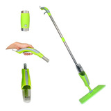 Vassoura Magica Esfregão Mop Spray Com 2 Refil Extra Cor Verde