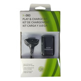 Kit Carregador + Bateria 15000 Mah Controle Sem Fio Xbox 360