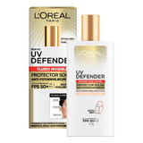 L'oréal Paris Protector Solar Fps50+ Uv Defender Tono Claro