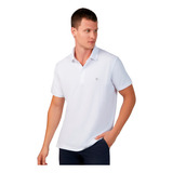 Camisa Polo Dudalina Pima Regular Ou24 Branco Masculino