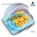 Pikachu Pack 3 Mouse Pads Tapetes Para Raton Pokemon Go