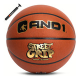 And1 Street Grip - Balón De Baloncesto De Cuero Compuesto . Color Naranja