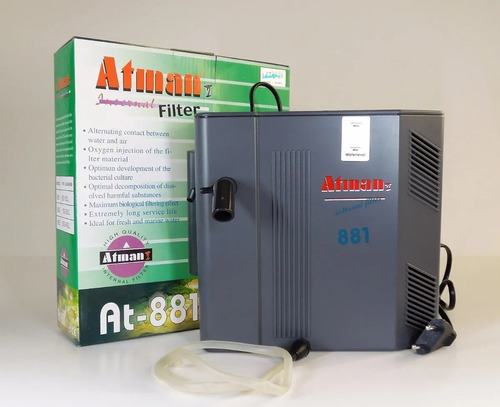 Filtro Interno Atman At881 Wet Dry 600lh Hasta 150l Envios