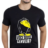 Camiseta Personalizada Frase Cerveja Engraçada Camisa T-shir