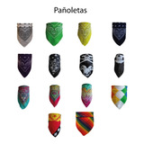 3 X Pañoletas Bandana Pañuelo Motoquero 14 Diseños