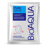 5 Mascarillas Pure Skin Bioaqua Anti-acné 30g