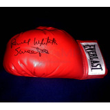 Guante Autografiado Pernell Whitaker Box Everlast Sweet Pea