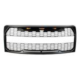 Parrilla Abs Tipo Raptor Para Ford Lobo F150 2014 Con Led