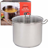 Olla Grande De Acero Inoxidable Tri-ply 24qt Con Tapa