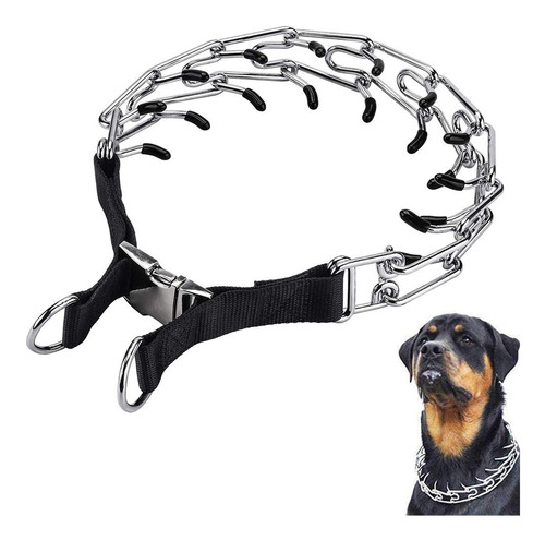 Collar De Entrenamiento Puntas De Perro, Acero Inoxidable