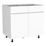 Gabinete Inferior Bosso Blanco Perla