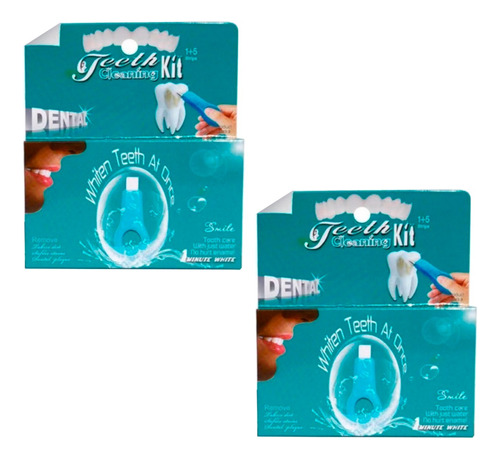 Pack X2 Blanqueador Dental Instantaneo Dientes Mas Blancos 1