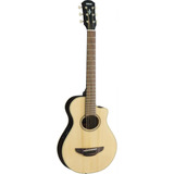 Guitarra Electroacustica Yamaha Apx Traveler Apxt2 Nt Color Natural Orientación De La Mano Derecha
