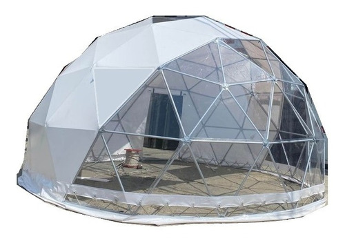 Glamping Domo Geodesico Estructura Metálica Impermeable 
