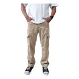 Pantalon Cargo Corderoy Jogger Unico Invierno Mom Ancho