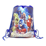 Pack 5 Bolsas Mochila Tela Sorpresa Cumpleaños Avengers