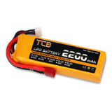 Tcb-2s-35c 7.4v 2200mah Batería Con Enchufe T Para Rc Modelo