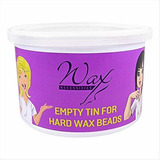 Wax Necessities Recipiente Vacío Para Cera De Color Blanco D