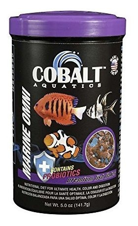 Cobalt Aquatics Marine Omni Flake, 5 Oz