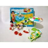 Playmobil Familia En La Playa Set 4864 Marca Geobra Del 2009