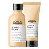 Kit Loreal Absolut Repair Gold Duo Sh 300ml + Cond 200ml