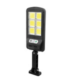 Lampara Led Luminario Solar Exterior Control Remoto