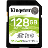 Memoria Sd Canvas Select Plus Kingston Sds2/128gb