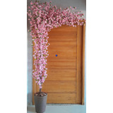 Planta Árvore Cerejeira 2,50m Rosa Sakura Artificial Grande!