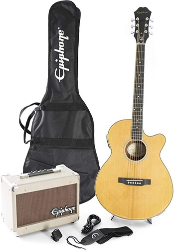 Guitarra Electroacustica EpiPhone Ppgr-eep4nach1 Kit