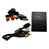 Rca Cable Colores Tv Memoria Mb Compatible Playstation 2 Ps2