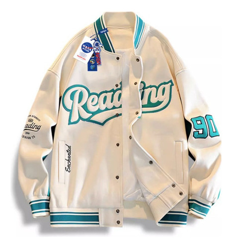 Chaqueta De Béisbol Shaker Con Bordado De Toalla