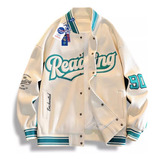 Chaqueta De Béisbol Shaker Con Bordado De Toalla