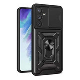 Funda Tipo Armor Para A Samsung A15 Con Anillo Magnético