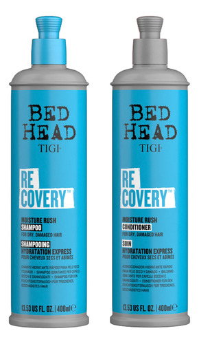 Combo Recovery Shampoo X400ml + Acondicionador X400ml Tigi 