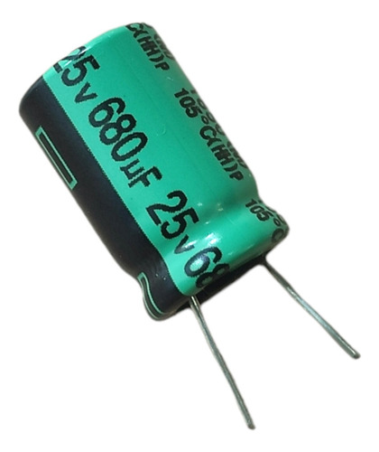 Capacitor Eletrolitico 680uf 25v | Kit Com 20 Peças