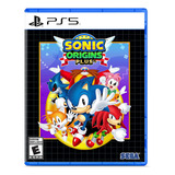 Jogo Sonic Origins Plus Ps5 Midia Fisica