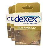 Condones Dexex 9 Unidades Retardante