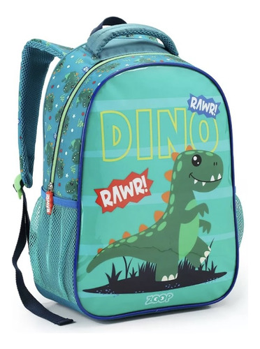 Mochila Costas Escolar Meninos Dinossauro