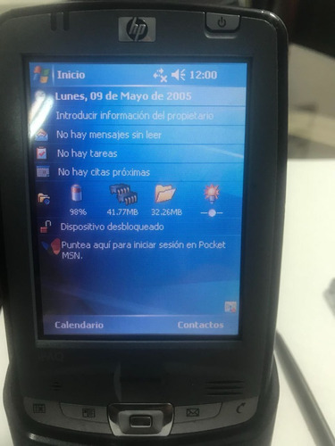 Ipaq Pocket Hx 2750, Infrarrojo, Wifi, Bluetooth, Lápiz